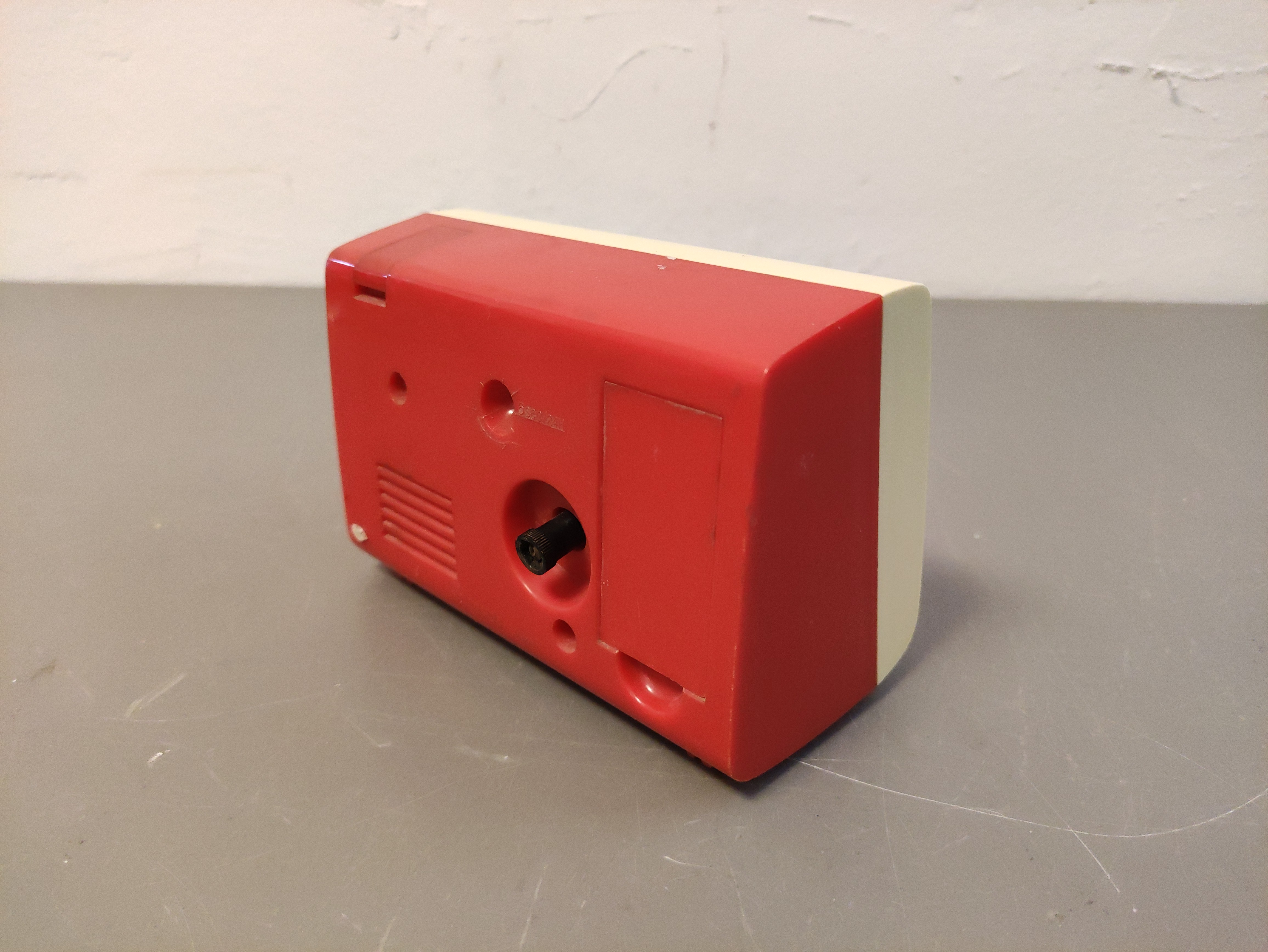 reloj despertador sobremesa plast crist 10x14.5x7 1u